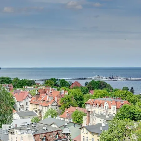 Dom & House - Level Eleven Apartment With Sea View Zoppot Exterior foto