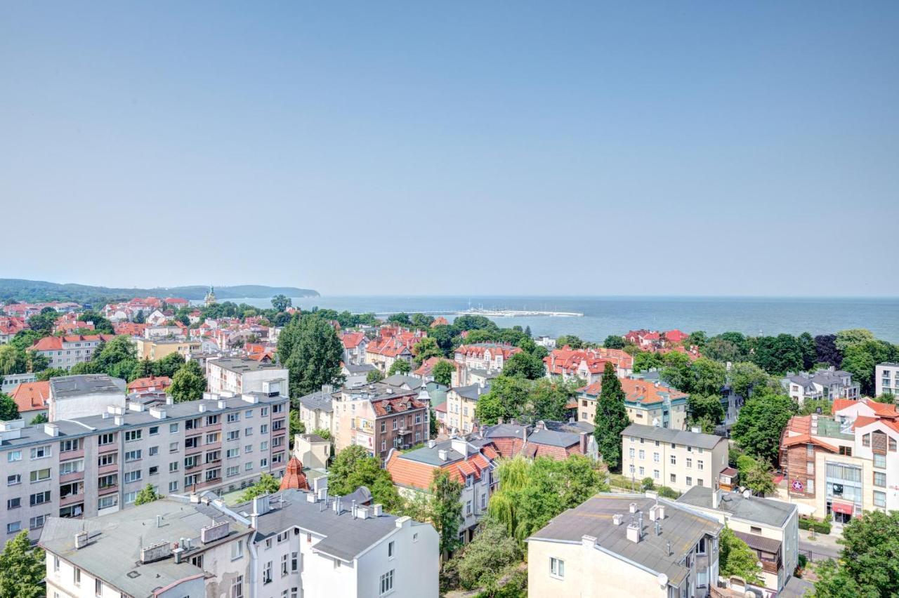 Apartment Dom & House - Level Eleven With Sea View Zoppot